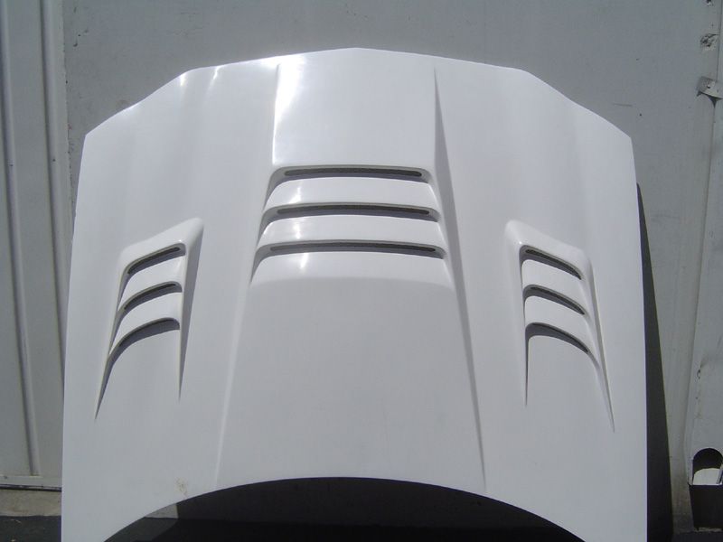 1998-2002 Chevy Camaro Vintage Fiberglass Ram Air Hood - TF30021-A25