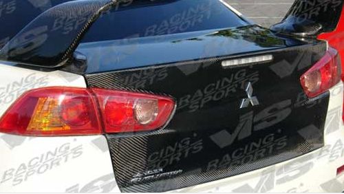 2008-2015 Mitsubishi EVO X 4dr OEM Carbon Fiber Trunk by ViS