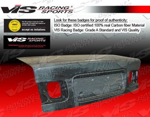 1996-2000 Honda Civic 2DR OEM Style Carbon Fiber Trunk
