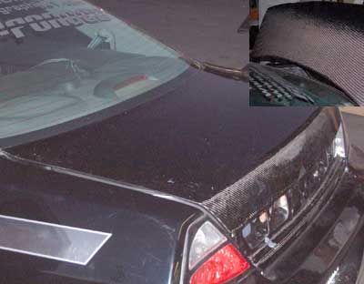 1998-2002 Honda Accord 2dr OEM Style Carbon Fiber Trunk Hatch