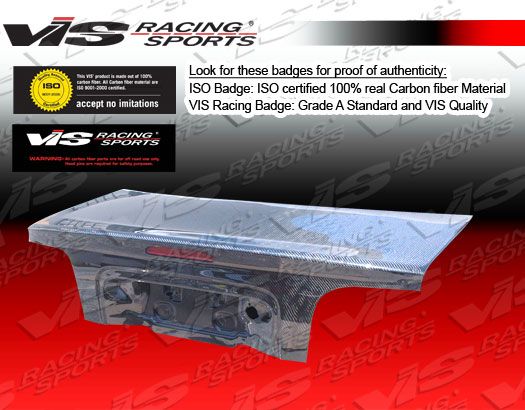 1999-2004 Ford Mustang OEM Style Carbon Fiber Trunk