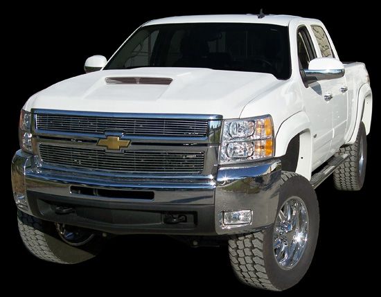 07-10 GMC Silverado 2500HD / 3500 Functional Ram Air Hood