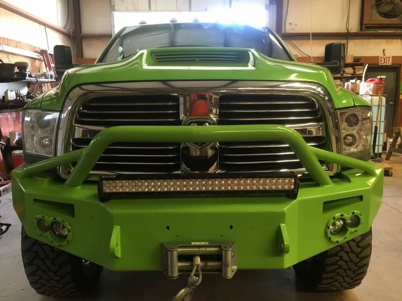 2010-2018 Dodge Ram 2500 3500 Power Functional Ram Air Hood