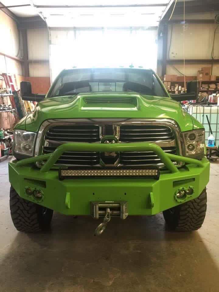 2010-2018 Dodge Ram 2500 3500 Power Functional Ram Air Hood
