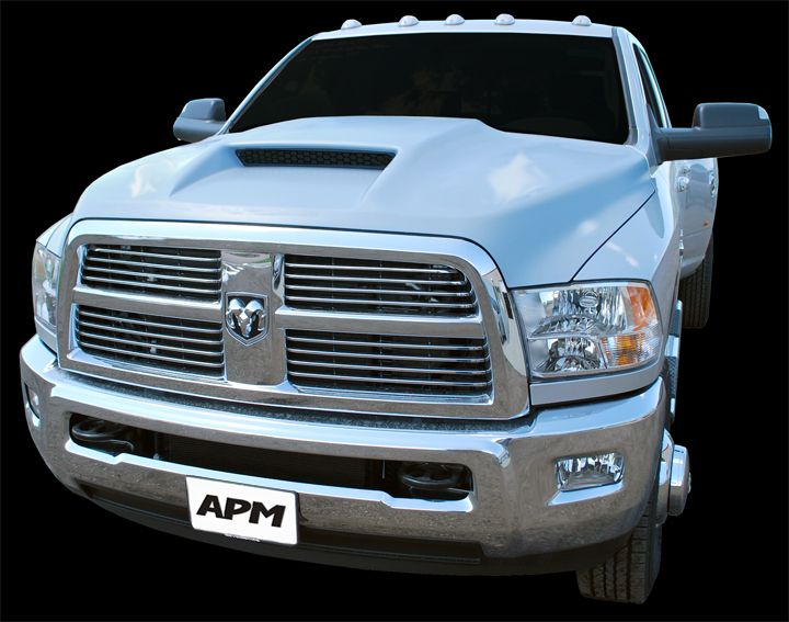2010-2017 Dodge Ram 2500 3500 Power Functional Ram Air Hood