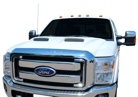 2011-2014 Ford Superduty F-250 F-350 Power Functional Ram Air Hood