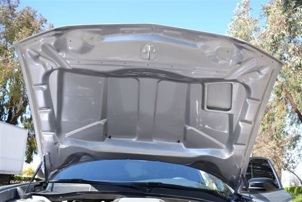 2011-2012 Dodge Charger Interceptor Ram Air Hood - Fiberglass