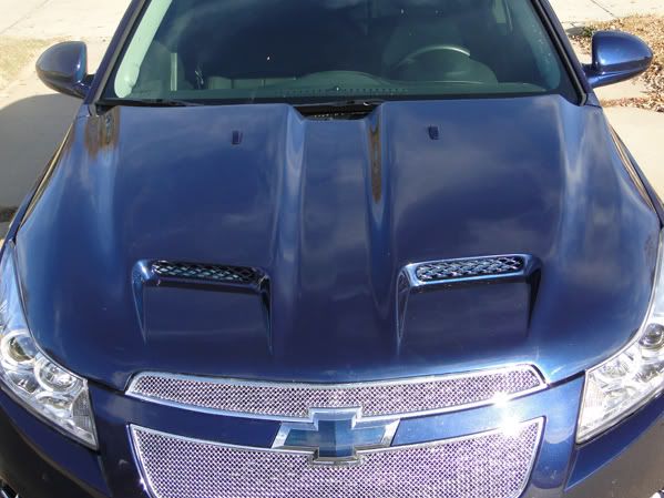 2011-2015 Chevy Cruze Predator Ram Air Hood - BMC-CRUZEPREDATOR