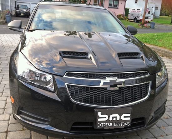 2011-2015 Chevy Cruze Predator Ram Air Hood - BMC-CRUZEPREDATORII