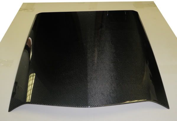 2010-2012 Ford Mustang OEM Style Carbon Fiber Hood Scoop