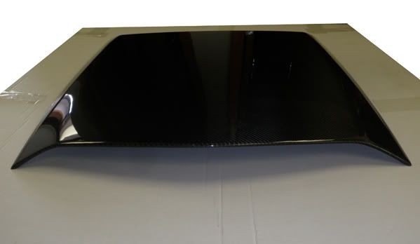 2010-2012 Ford Mustang OEM Style Carbon Fiber Hood Scoop