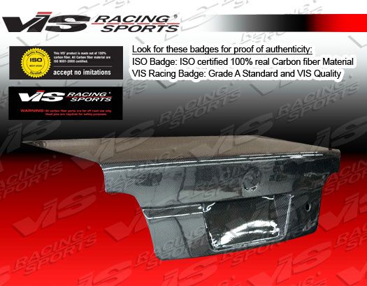 1992-1998 BMW E36 2DR OEM Style Carbon Fiber Trunk