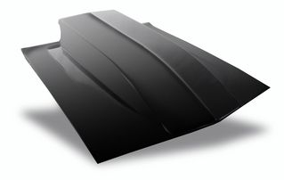 1967-1969 Chevy Camaro EXT 6 inch Cowl Fiberglass Lift-Off Hood - 10096
