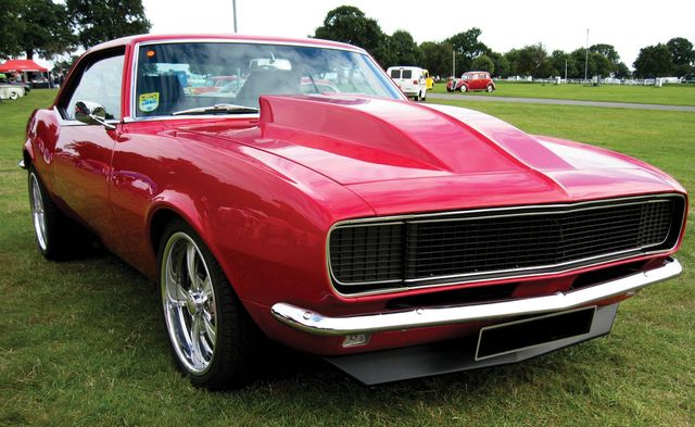 1967-1969 Chevy Camaro 4 inch Cowl Fiberglass Lift-Off Hood