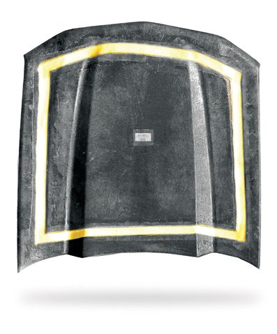 2010-2012 Ford Mustang 3 inch Cowl Fiberglass Lift-Off Hood