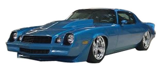 1970-1981 Chevy Camaro 4" Cowl Fiberglass Hood