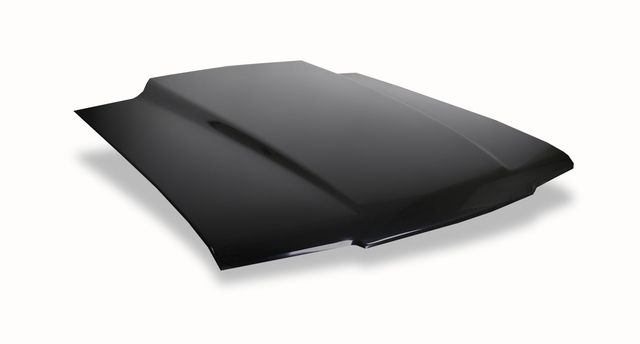 1983-1986 Ford Mustang 2.5 inch Cowl Fiberglass Hood - B-26201