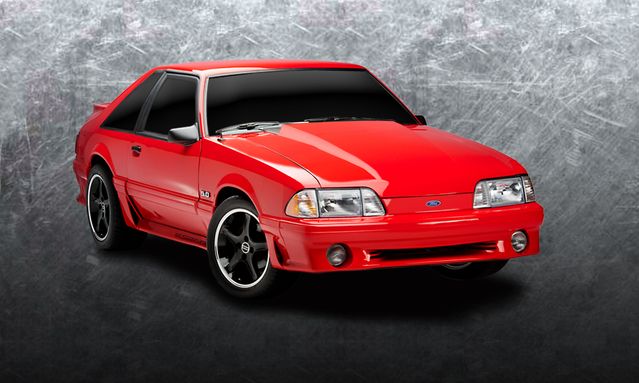 1987-1993 Ford Mustang 3" Cowl Fiberglass Hood