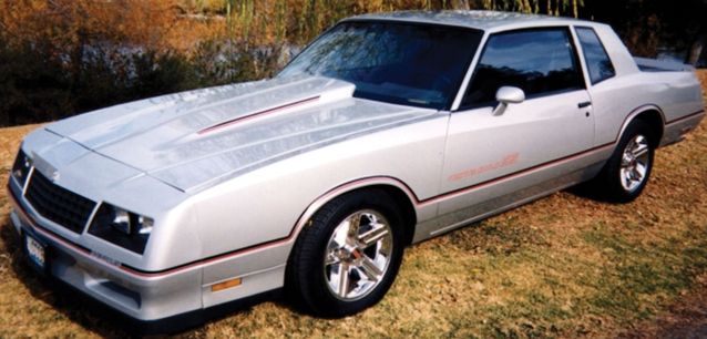 1981-1988 Chevy Monte Carlo 3" Cowl Fiberglass Hood