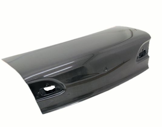 2003-2005 Chevy Cavalier 2DR/4DR ViS OEM Carbon Fiber Trunk - VIS-03CHCAV2DOE-020C