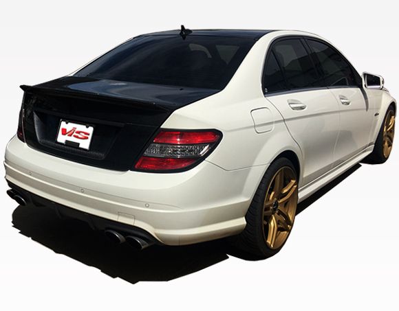 2008-2012 Mercedes C Class 4DR ViS Demon Carbon Fiber Trunk