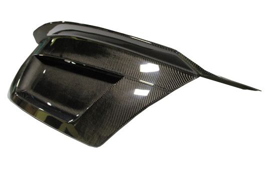 2008-2012 Mercedes C Class 4DR ViS Demon Carbon Fiber Trunk - VIS-08MEW2044DDEM-020C