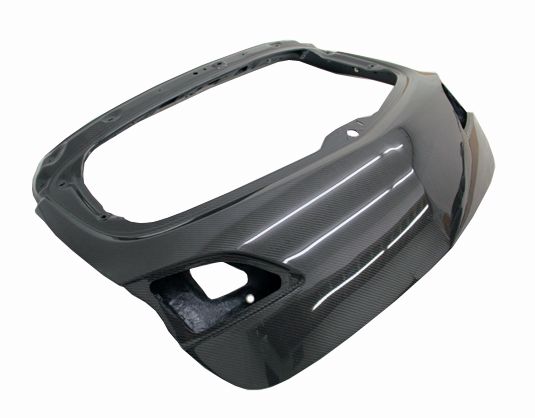 2010-2013 Mazda 3 HB ViS OEM Carbon Fiber Trunk - VIS-10MZ3HBOE-020C