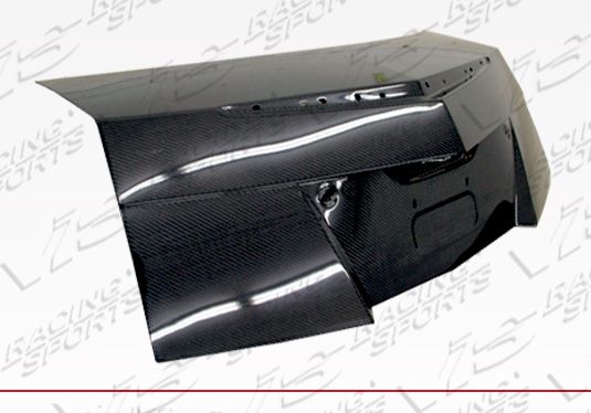 2011-2012 Cadillac CTS-V 2DR ViS OEM Carbon Fiber Trunk - VIS-11CACTSV2DOE-020C