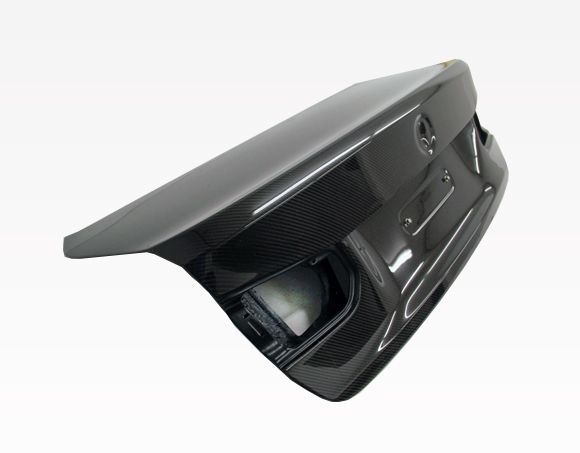 2012-2016 BMW 3-Series F30 4DR ViS OEM Carbon Fiber Trunk - VIS-12BMF304DOE-020C