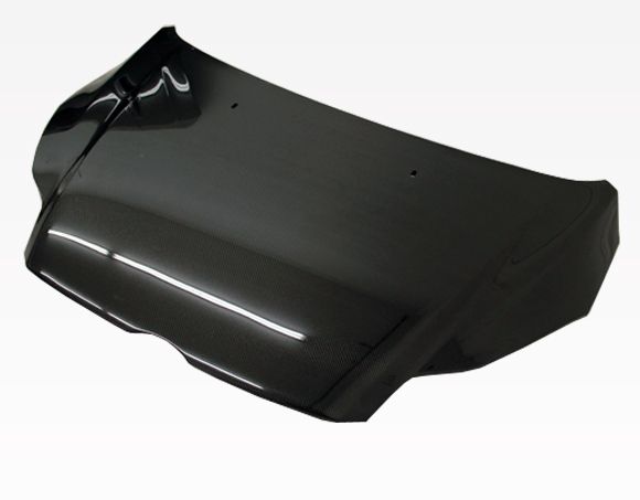 2012-2014 Ford Focus 2DR/4DR OEM Carbon Fiber Hood by ViS Racing - 12FDFOC2DOE-0