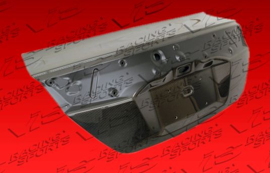 2012-2013 Honda Civic 2DR ViS OEM Carbon Fiber Trunk - VIS-12HDCVC2DOE-020C