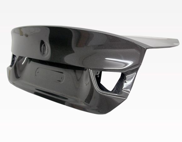 2014-2016 BMW 4-Series F32 2DR ViS CSL Carbon Fiber Trunk - VIS-14BMF322DCSL-020C