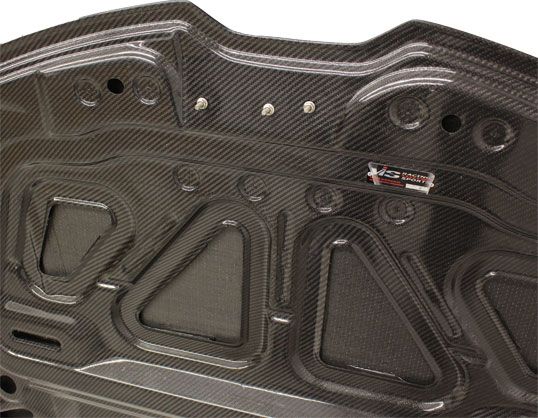 2014-2017 Lamborghini Huracan 2DR ViS OEM Carbon Fiber Hood