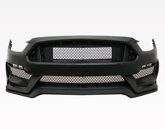 2015-2017 Ford Mustang ViS GT350 Style Front Bumper Conversion Polypropylene - VIS-15FDMUS2DGT3-001P