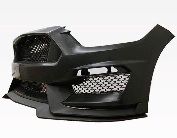 2015-2017 Ford Mustang ViS GT350 Style Front Bumper Conversion Polypropylene