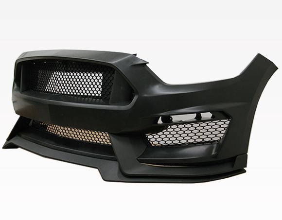 2015-2017 Ford Mustang ViS GT350 Style Front Bumper Conversion Polypropylene