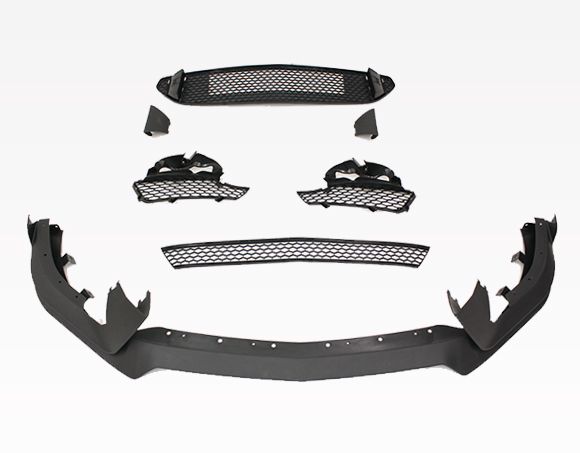 2015-2017 Ford Mustang ViS GT350 Style Front Bumper Conversion Polypropylene