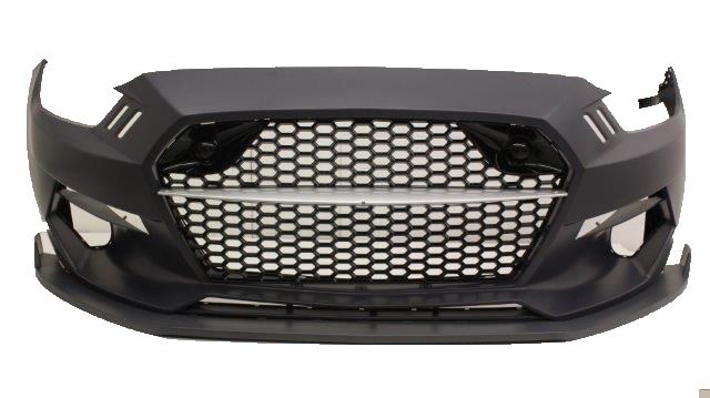 2015-2017 Ford Mustang ViS TMC Polypropylene Front Bumper - VIS-15FDMUS2DTMC-001P