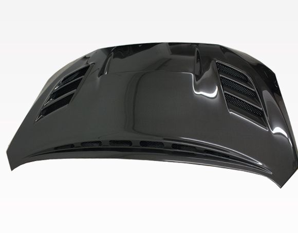 2015-2016 Subaru WRX 4DR ViS VS 2 Carbon Fiber Hood - VIS-15SBWRX4DVS2-010C