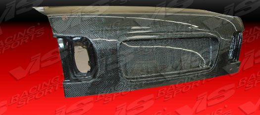1992-1995 Honda Civic 4DR ViS OEM Carbon Fiber Trunk - VIS-92HDCVC4DOE-020C
