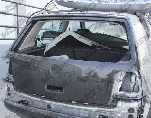1999-2005 VW Golf IV 2DR/4DR ViS OEM Carbon Fiber Hatch - VIS-99VWGOF2DOE-020C