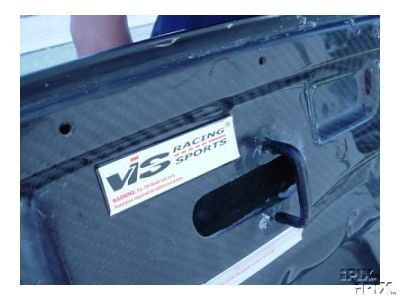 1991-2001 Acura NSX G Speed Style Carbon Fiber Trunk / Hatch