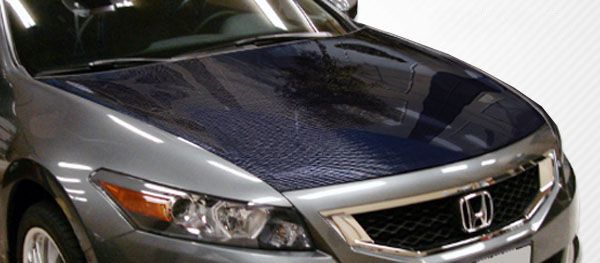 2008-2012 Honda Accord 2DR Carbon Fiber OEM Hood - 1 Piece - 104755