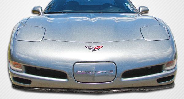 1997-2004 Chevy Corvette C5 Carbon Fiber C5R Front Under Spoiler Air Dam Lip Spl