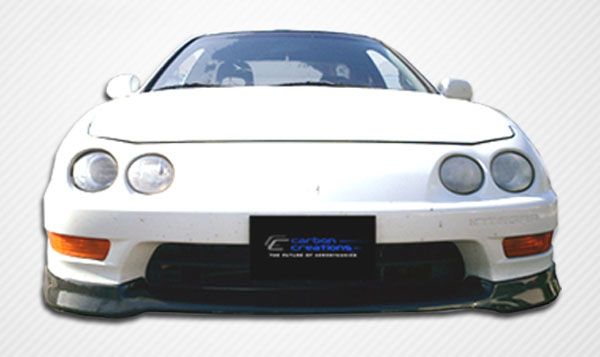 1998-2001 Acura Integra Carbon Fiber Type R Front Lip Under Spoiler Air Dam - 1 