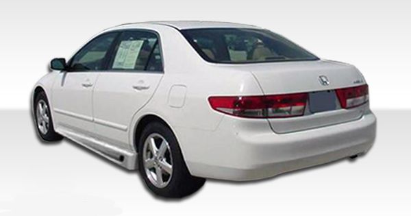 2003-2007 Honda Accord 4DR Duraflex Bomber Side Skirts Rocker Panels - 2PC - 100