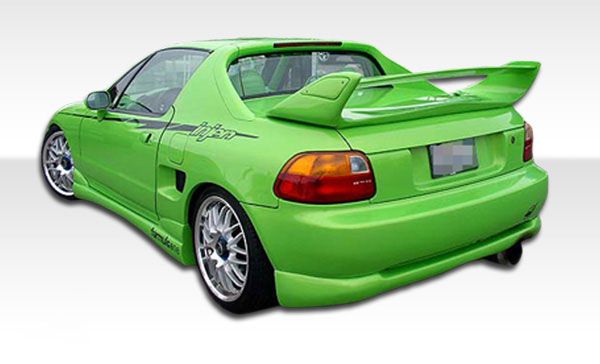 1993-1997 Honda Del Sol Duraflex Type M Rear Lip Under Spoiler Air Dam - 1PC - 1