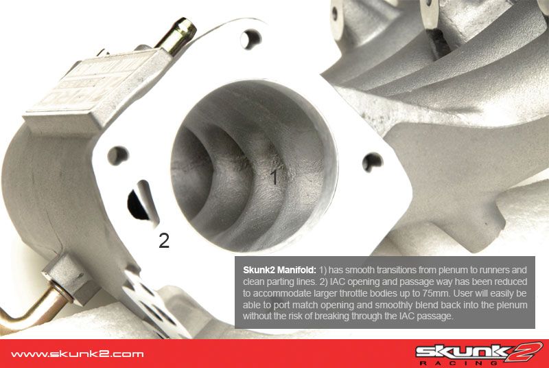 1994-1997 Honda Accord B16A B16B B17A B18C5 B-Series Intake Manifold