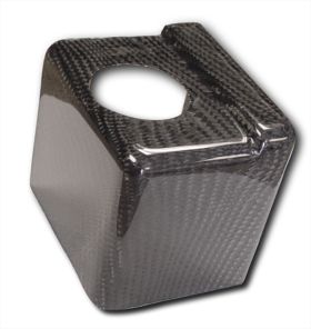 2005-2012 Chevy Corvette C6 Carbon Fiber Power Steering Cover - CBD-CHC6PWBKSCV