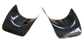 2008 Mitsubishi Evo X Carbon Fiber Exhaust Shrouds - CBD-MTEVXEXSH